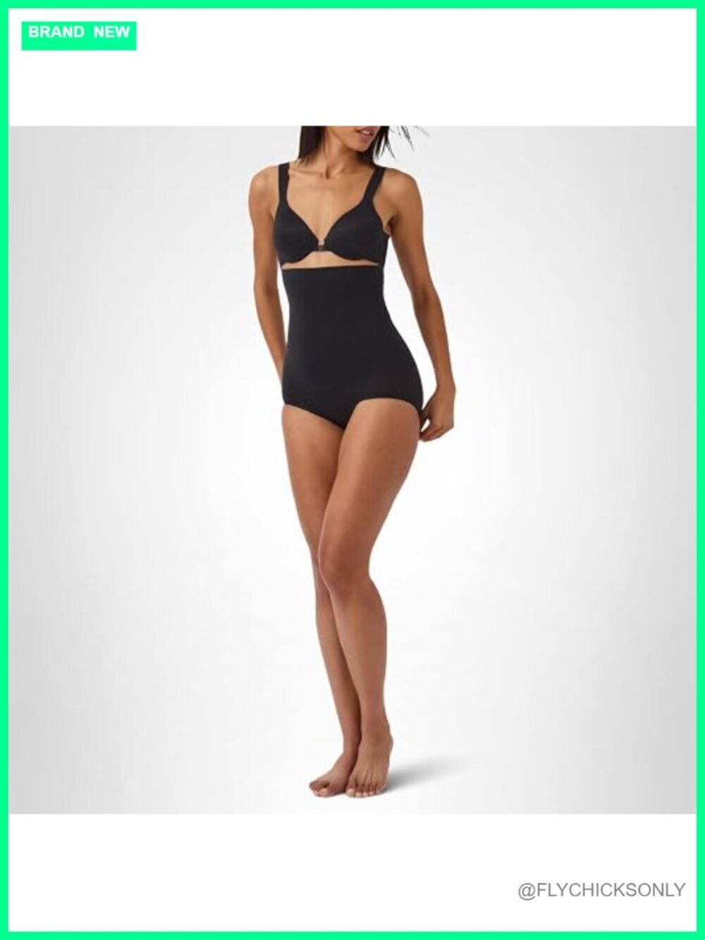 High-Waisted Shapewear Brief Control Panty - Lightweight Seamless